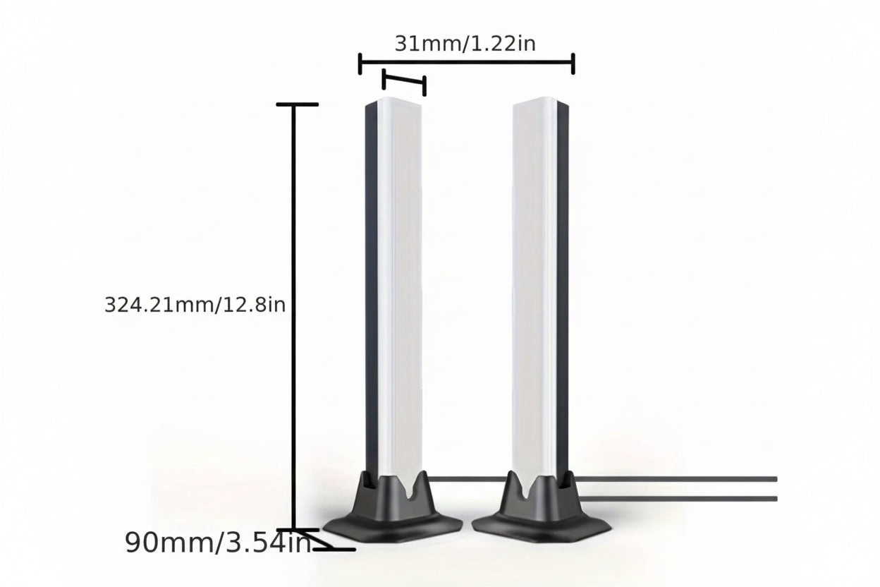 Skynema Prism - Barres LED Immersives (Paire)